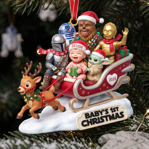 Baby's 1st Christmas Ornament - Personalized Gifts For Christmas 02tyta191026