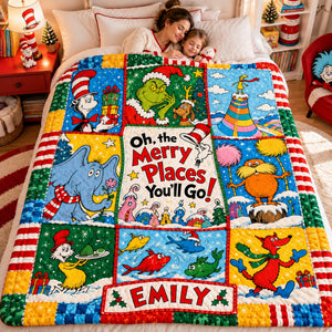 Magical Movie Worlds Blanket - Personalized Gifts For Movie Lovers 03halu061026