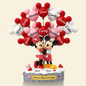Romantic Couple Acrylic Plaque - Personalized Gifts For Couple 01hyta011225