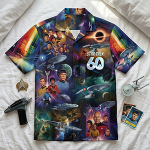 Cosmic Voyagers 60th Anniversary Hawaiian Shirt Personalized Gifts 02qhlu100626