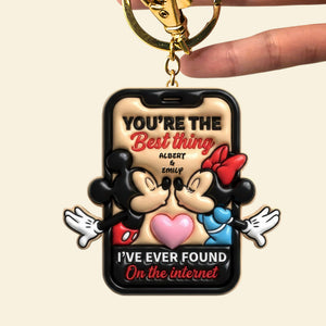 Romantic Couple Keychain – Personalized Gifts For Couple 06toqn060126
