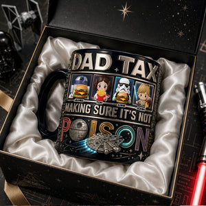 Dad Tax Magic Coffee Mug - Personalized Gifts For Dad 05palu260526