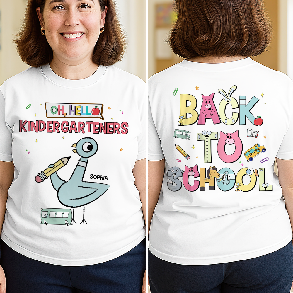 Back To School Shirt - Personalized Gifts For Teacher 02HUPU120725 - Shirts - GoDuckee