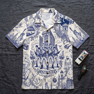 Spooky Toile De Jouy Hawaiian Shirt - Personalized Gifts For Movie Lovers 03pgtn160726