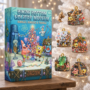 Ocean Floor Holiday Fun Advent Calendar Blind Box - Personalized Christmas Gifts 02HADH261026