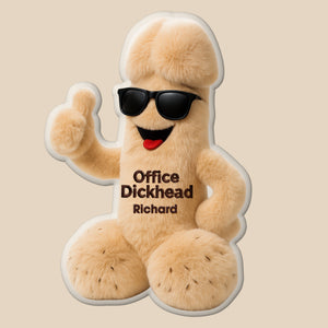 Funny Custom Shaped Pillow - Personalized Gifts For Coworker 01NAQN181125