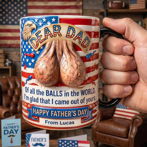 Came Out Of Yours Dad Magic Coffee Mug - Personalized Gifts For Dad 03tydh180526