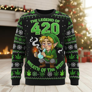 Legend Man Knitted Ugly Sweater - Personalized Christmas Gifts 03tolu041125