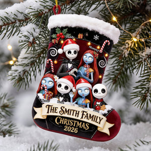 Spooky Christmas Ornament - Personalized Gifts For Family 01tyta280826