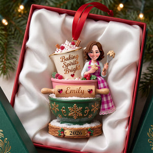 Baker’s Christmas Ornament - Personalized Gifts For Bakers 02totn250926