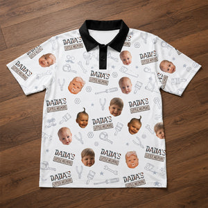 Custom Photo Handyman Dad Polo Shirt Gifts For Dads 03qhdh080526