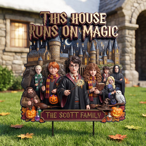 Whimsical Fantasy Yard Sign - Personalized Halloween Gifts 04tylu070826