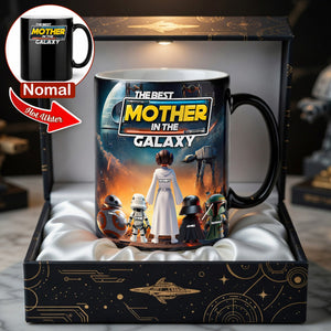 Cosmic Mom and Kids Magic Coffee Mug - Personalized Gifts For Mother 03ohlu030426