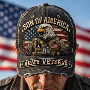Son Of America Classic Cap - Personalized Gifts For Veteran 02natn280526