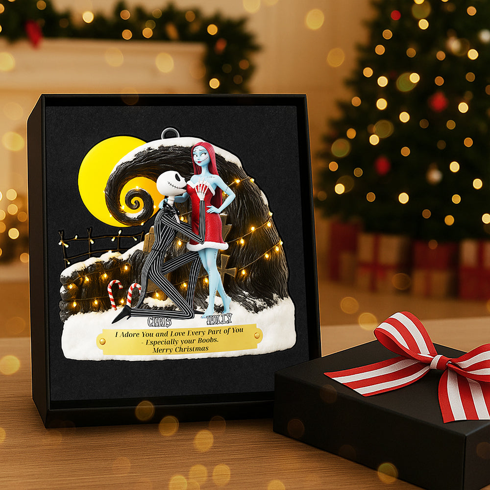Personalized Gifts For Couple Christmas Ornament 01ohta170925