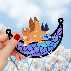 Personalized Gifts For Family Suncatcher Ornament 01nadt220424-Homacus