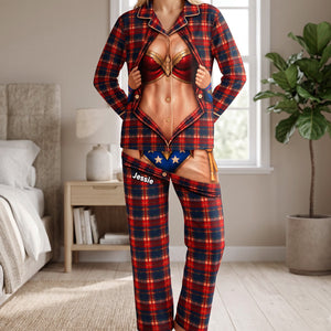 Hot Goddess Pajama Set - Personalized Gifts 03hata140926