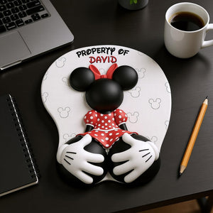 Naughty Couple Mouse Pad With Armrest - Personalized Gifts For Couple 03ohqn191225