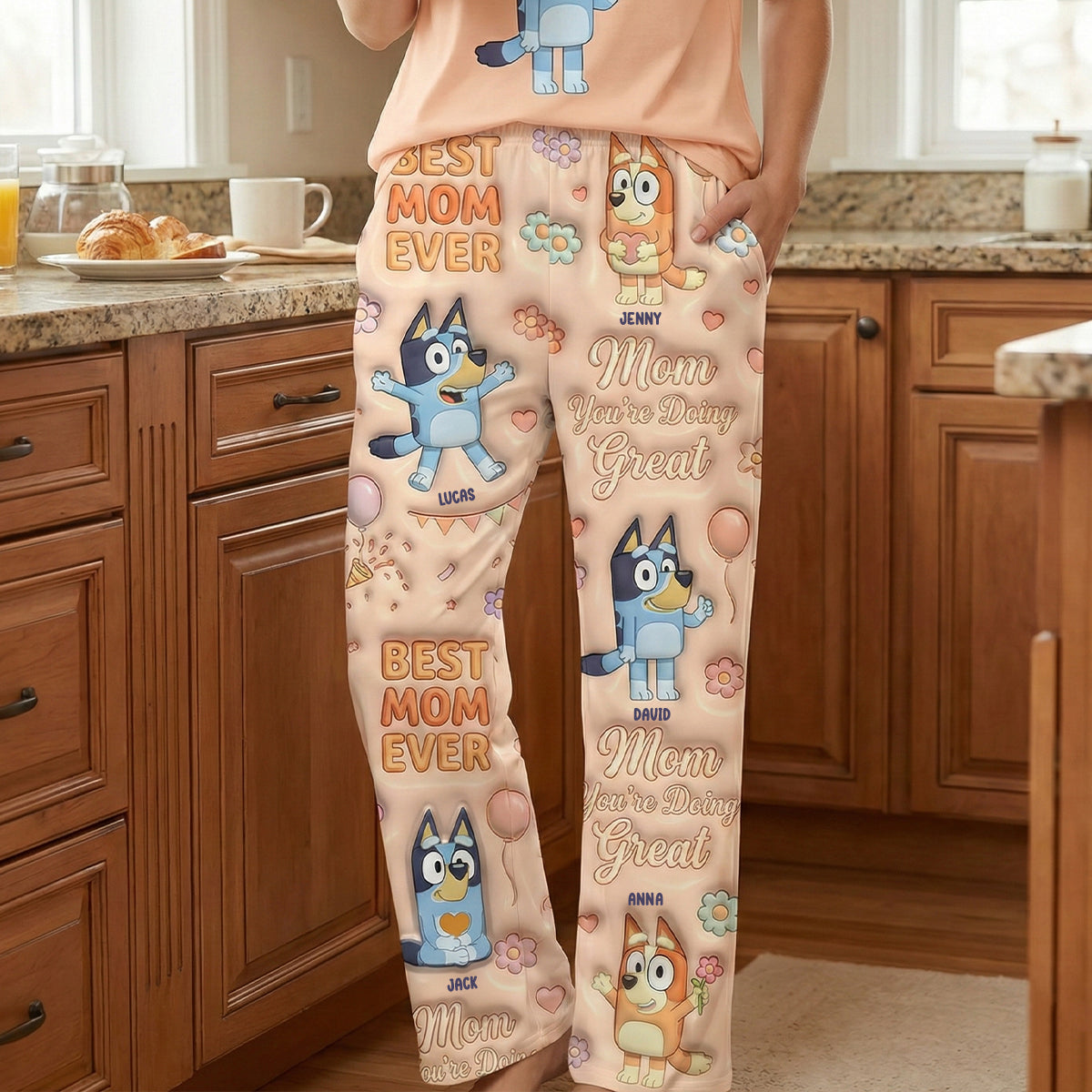 Puppy Kids Pajama Pants - Personalized Gift For Mom Pajama Pants 01NATN260226