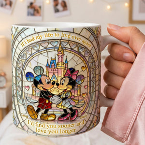 Find You Sooner, Love You Longer Coffee Mug - Personalized Gift For Couples 01TOQN290126