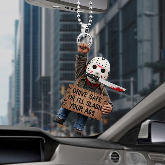 Spooky Characters Funny Halloween Gifts For Horror Fans Car Ornament 03qhtn290825