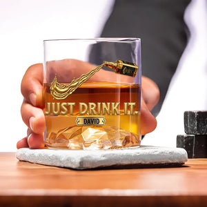 Personalized Gifts For Drinking Lovers Whiskey Glass 05hytn190825