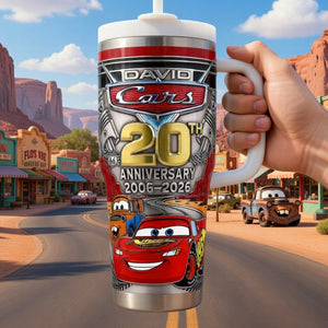20th Anniversary Speed Racer Tumbler Personalized Gifts 02ohqn020326