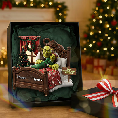 Personalized Gifts For Christmas Naughty Couple Acrylic Ornament 03kita120925