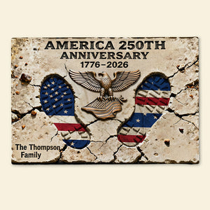 America 250th Anniversary Doormat - Personalized Gifts 05tgqn120226