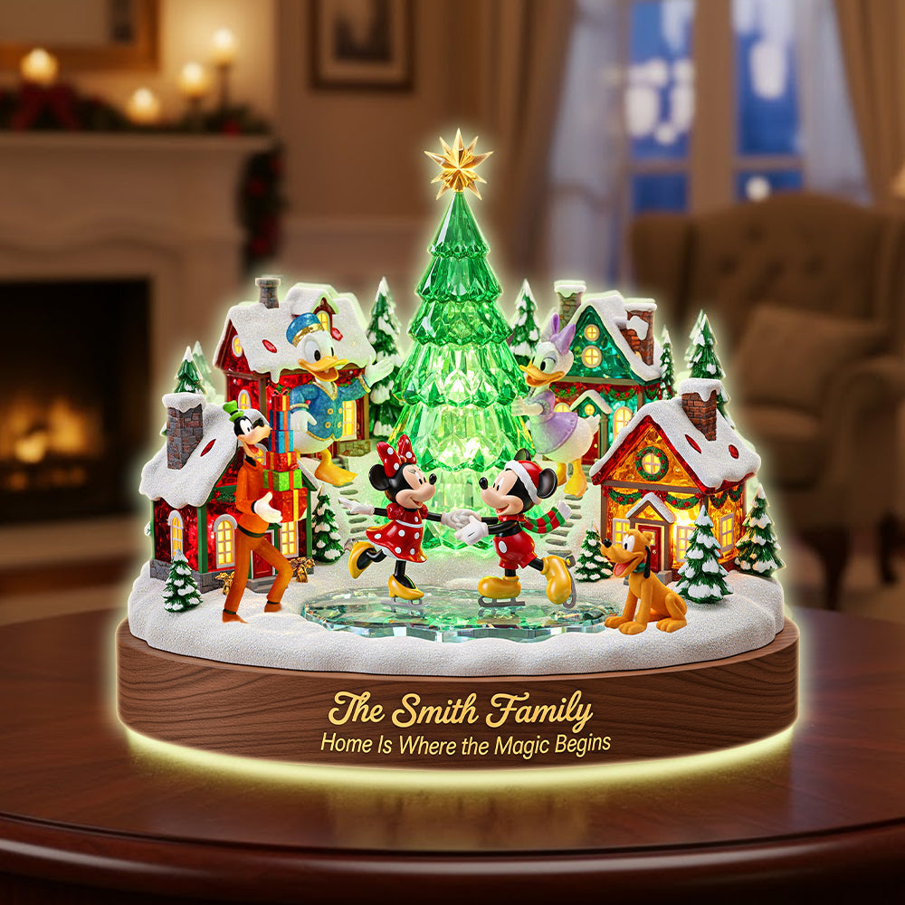 Cute Characters Acrylic Light Box Personalized Christmas Gifts For Family 02pgtn041125