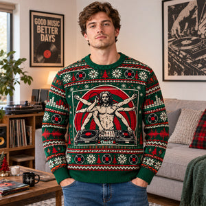 Funny DJ Ugly Sweater - Personalized Gifts For Christmas 05nadh131026