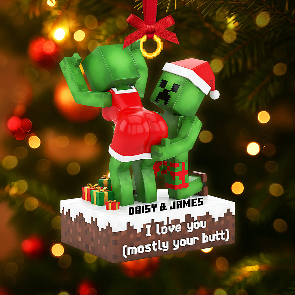 Personalized Gifts For Christmas Couple Acrylic Ornament 01nata120925