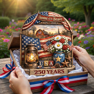 USA 250 Years Acrylic Plaque - Gifts For Patriotics 05TYLU170326