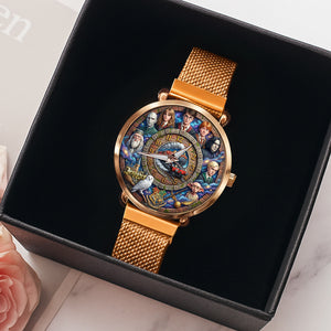 Fantasy Mesh Strap Quartz Watch - Personalized Gifts For Fantasy Lovers 02huta240126