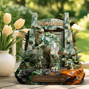 Dinosaur Mom Acrylic Plaque, Personalized Gifts For Mom 03qhqn240226