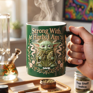 Chilling Magic Coffee Mug - Personalized Gifts For Stoners 03TOTN040826