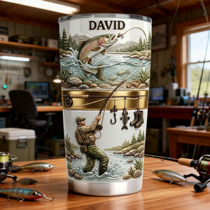 Lake Days Fishing Tumbler - Personalized Gifts For Fishing Lovers 01PALU200126