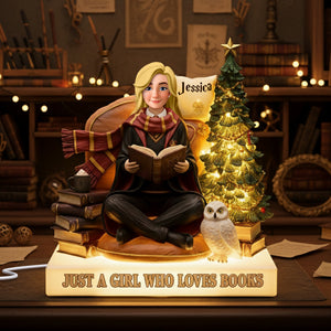 Book Lover Acrylic Light Box -  Personalized Gifts For Book Lovers 07tolu041125