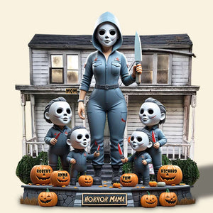 Horror Mom Slay Acrylic Plaque - Personalized Gifts For Mom 01qhdt160425-Homacus