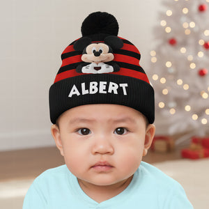 Personalized Gifts For Couple Bobble Beanie Hat 02naqn260925