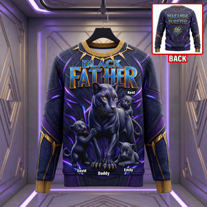 Predator Dad And Kids Shirt - Personalized Gifts For Father's Day Shirt 02HUQN080526