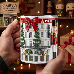 Nutcracker Department Store Accent Mug - Personalized Christmas Gifts 03hulu210826