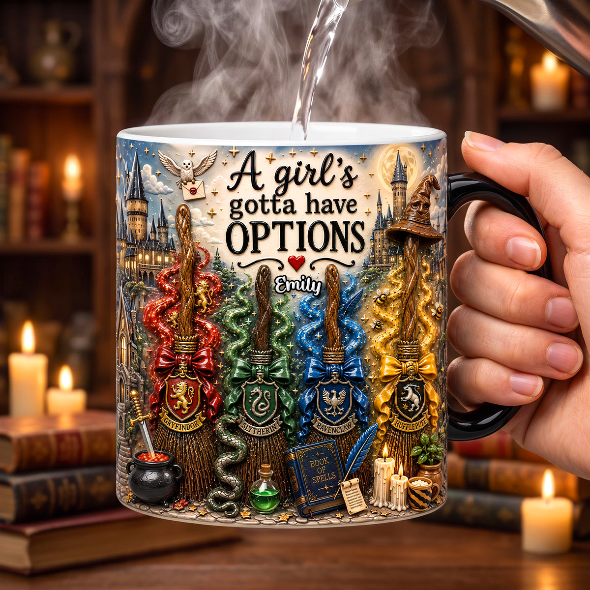 Enchanted Choices Magic Coffee Mug - Personalized Gift For Fantasy Lovers 08NADH070826
