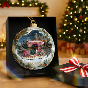 Antique Sewing Machine Ornament - Personalized Gifts For Sewing Lovers 06QHQN041125