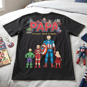 Heroic Dad Shirt - Personalized Gifts For Father's Day Shirt 03HUTN040626PA