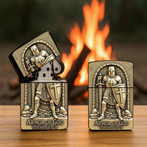 Armor of God Lighter Personalized Gifts For Christian 04TOLU150825
