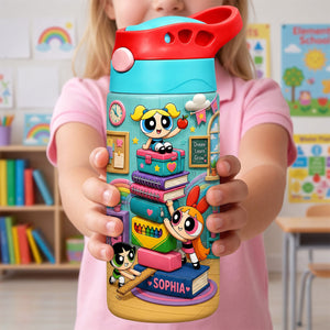 Lovely Adventure Back To School 12oz Colorful Kid Tumbler - Personalized Gifts For Kids 07hadh300726