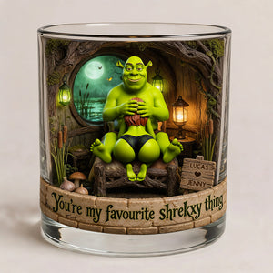 Naughty Couples Drinking Glass - Personalized Gifts For Couples 01todt300626