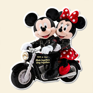 Ride Together Stay Together - Pillow Personalized Gifts For Couple 04TODT181225
