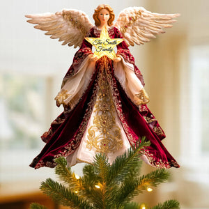 Guardian Angel Christmas Tree Topper – Personalized Gifts For Family 06tgqn191125
